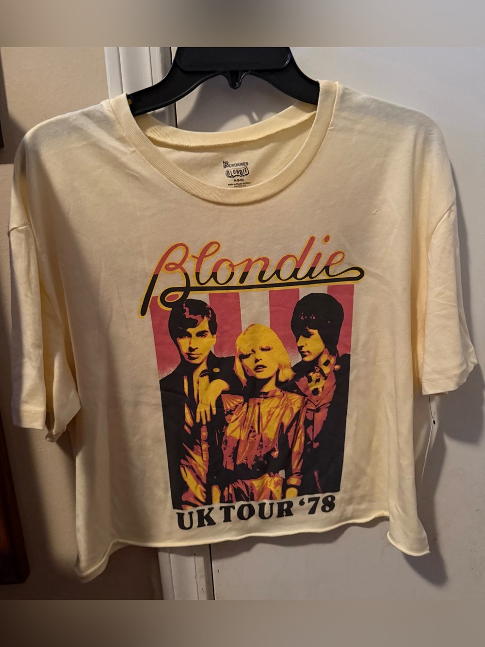 Blondie UK Tour '78 Graphic Tee - Yellow